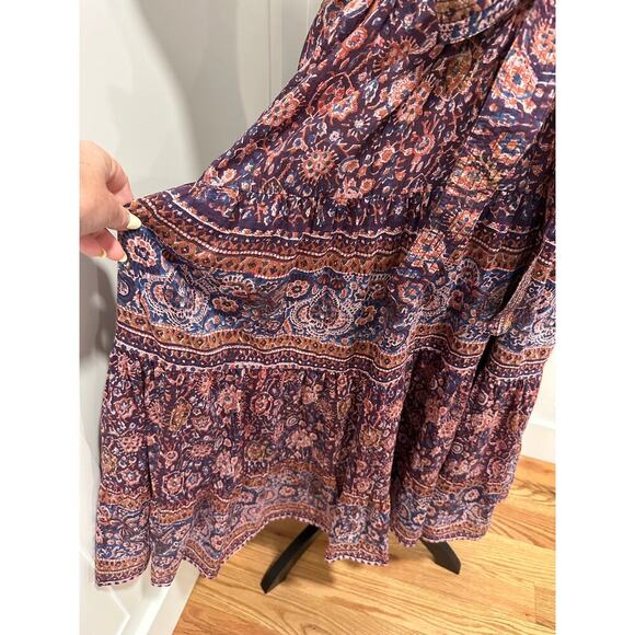 Bell by Alicia Bell Silk Blend Midi Dress Size L - Picture 6 of 7